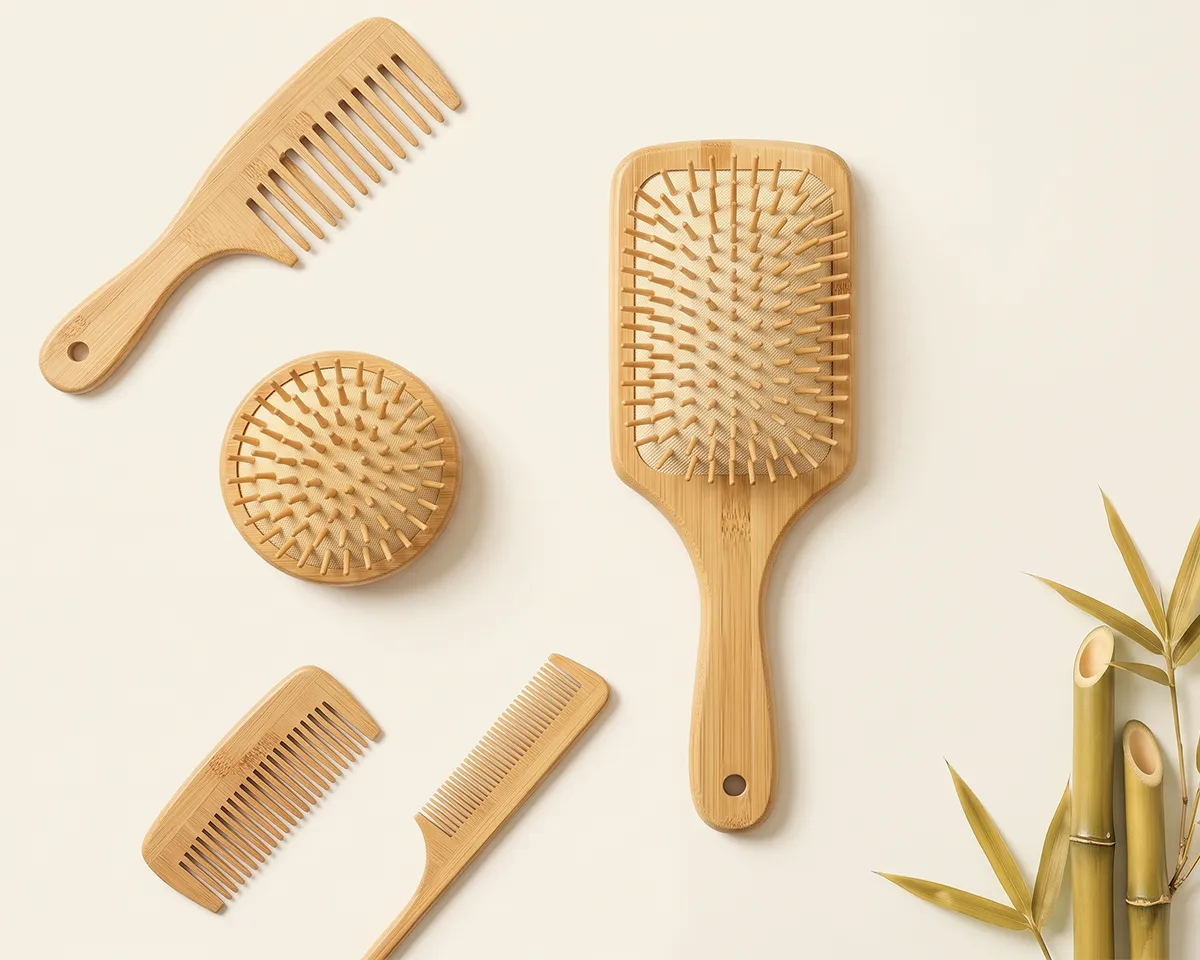 Bamboo Hair Brushes & Combs