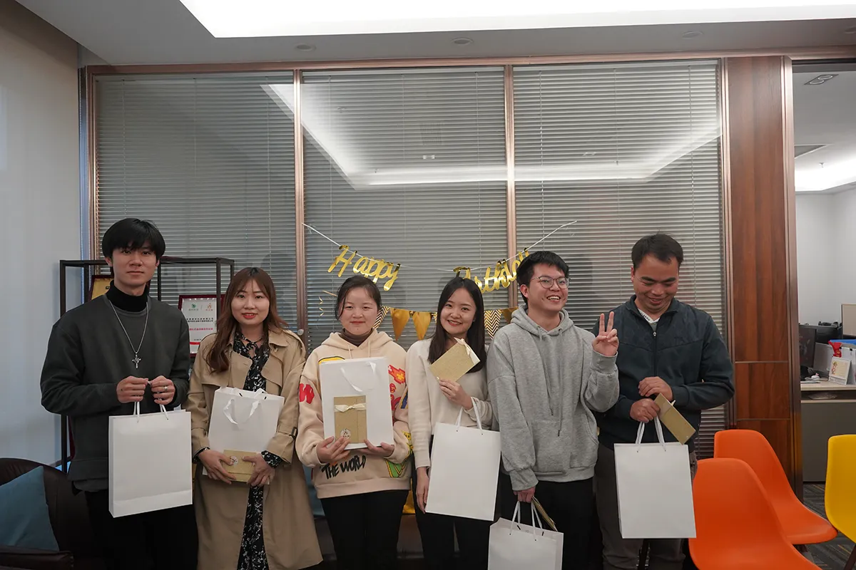The EcoHairFactory team on the production floor