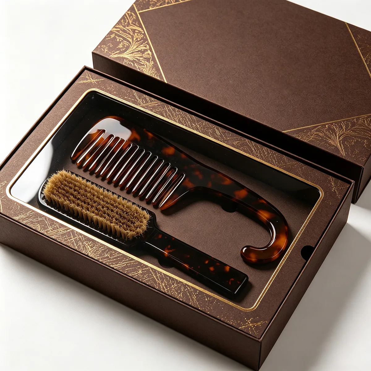 Rigid Gift Box for OEM hair brushes — EcoHairFactory