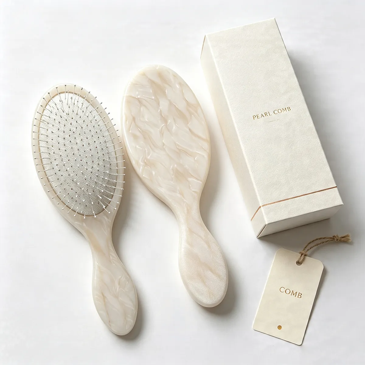 Hangtag Box for OEM hair brushes — EcoHairFactory