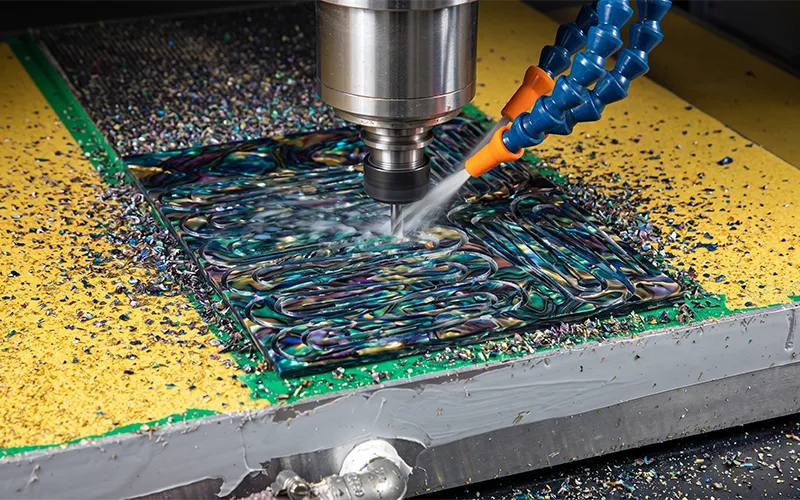 CNC Precision Carving — Cellulose Acetate hair accessories manufacturing