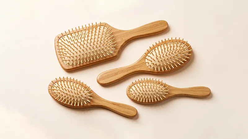 Bamboo Paddle Brush