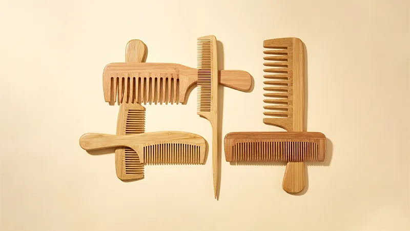 Bamboo Hair Combs