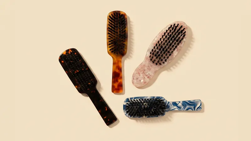 Acetate Beard Brush