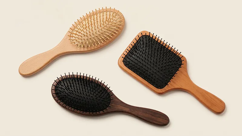Wooden Cushion Brush