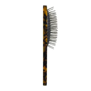 Custom Acetate Cushion Hair Brush Wholesale | Anti-Static Stainless Steel Pin Paddle Brush OEM — product detail