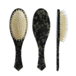 Acetate Dual Bristle Cushion Brush | Boar & Pin Mix OEM - 4