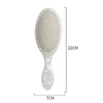 Acetate Oval Cushion Brush | Tortoiseshell, Pastel & Pearl OEM - 8