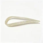 Cellulose Acetate U-Shaped Hair Fork | Tortoiseshell & Pearl OEM - 6