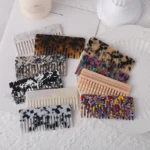 Acetate Wide Tooth Comb | Ten Stock Patterns, One Mould - 7