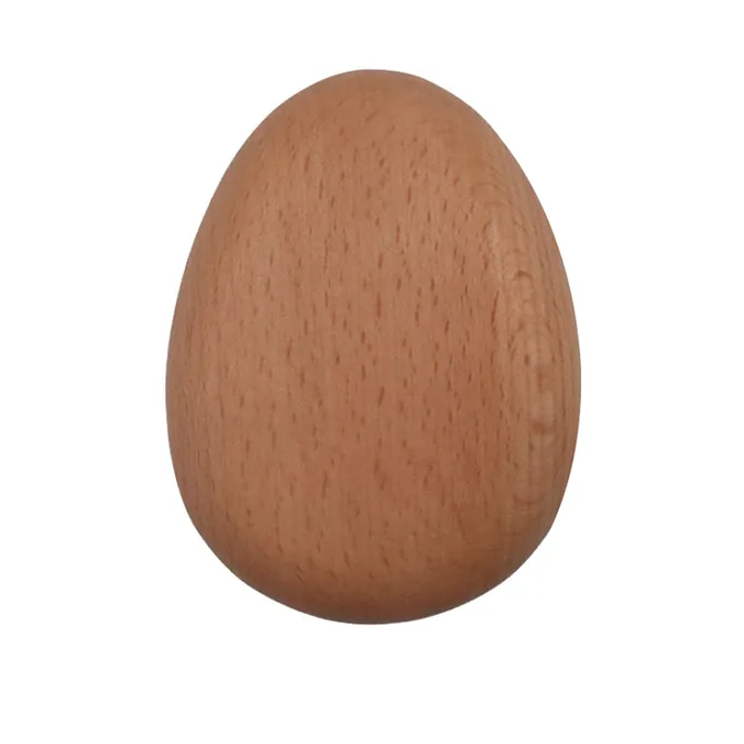 Smooth bare bamboo dome of the pocket brush, a curved surface for branding