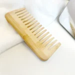 Bamboo Wide Tooth Comb | FSC-Certified Anti-Static OEM - 6