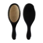 Black Oval Cushion Brush with Steel Pins | Salon OEM Manufacturer - 3