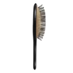Black Oval Cushion Brush with Steel Pins | Salon OEM Manufacturer - 6