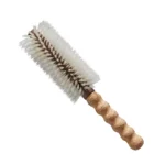 Cork Handle Round Blow-Dry Brush | Boar & Nylon Bristle OEM - 1