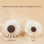 Cork Handle Round Blow-Dry Brush | Boar & Nylon Bristle OEM - 8