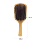 Large Paddle Hair Brush 25cm | Solid Beechwood OEM Manufacturer - 2