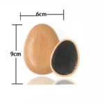 Handle-Free Pocket Detangling Brush | Bamboo & Beech OEM - 3