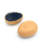 Handle-Free Pocket Detangling Brush | Bamboo & Beech OEM - 4