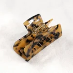 Rectangular Frame Claw Clip | Geometric Acetate OEM - 5