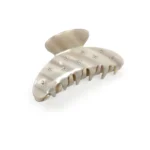 Rhinestone Shark Claw Clip | Hand-Set Stones on Pearl Acetate - 7