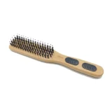 Slim Styling Brush with Rubber Grip | Barber & Men’s Grooming OEM - 1