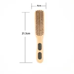 Slim Styling Brush with Rubber Grip | Barber & Men’s Grooming OEM - 2