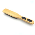 Slim Styling Brush with Rubber Grip | Barber & Men’s Grooming OEM - 8