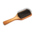 Colour-Sprayed Beechwood Paddle Brush 22cm | Pantone Matched OEM - 4