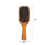 Colour-Sprayed Beechwood Paddle Brush 22cm | Pantone Matched OEM - 6