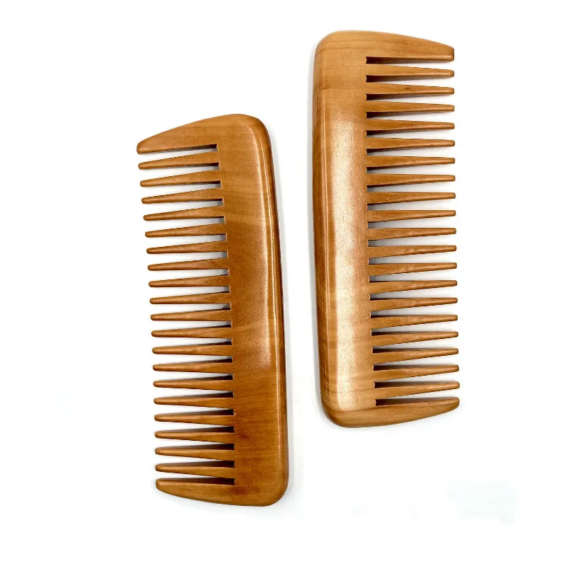 Wooden Pocket Comb, Fine & Wide Tooth | Handle-Free OEM