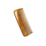 Wooden Pocket Comb, Fine & Wide Tooth | Handle-Free OEM - 3