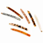 9cm Tortoiseshell Bar Barrette | Seven Acetate Colourways - 5