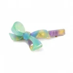 Sculpted Bow Hair Clip 6.5cm | Layered Acetate, Four Colourways - 3