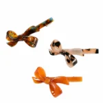 Sculpted Bow Hair Clip 6.5cm | Layered Acetate, Four Colourways - 4