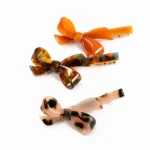 Sculpted Bow Hair Clip 6.5cm | Layered Acetate, Four Colourways - 8