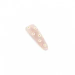 Daisy Acetate Snap Clip 5.6cm | Eight Colourways, Applied Flowers - 3