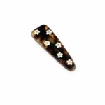 Daisy Acetate Snap Clip 5.6cm | Eight Colourways, Applied Flowers - 4