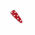 Daisy Acetate Snap Clip 5.6cm | Eight Colourways, Applied Flowers - 7