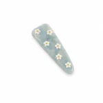 Daisy Acetate Snap Clip 5.6cm | Eight Colourways, Applied Flowers - 8