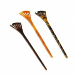 Fishtail Acetate Hair Stick 18cm | Seven Colourways, Pearl Set - 2