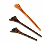 Fishtail Acetate Hair Stick 18cm | Seven Colourways, Pearl Set - 7