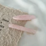 Acetate French Barrette | Oval & Bar Profiles, Hinged Spring Bar - 9