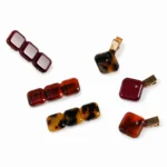 Mini Acetate Hair Clip 3.7cm | Heart, Square & Bar in Nine SKUs - 3