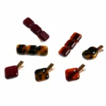 Mini Acetate Hair Clip 3.7cm | Heart, Square & Bar in Nine SKUs - 7