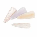 Pearl-Edged Acetate Hair Clip 7.6cm | Hand-Set Pearl Trim - 2