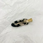 Tortoiseshell Duckbill Hair Clip | Gold Alligator Base OEM - 6