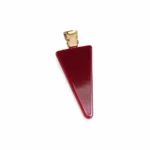 Triangle Acetate Side Clip 6.5cm | Six Colourways, Gold Pin Base - 9