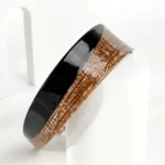 Two-Tone Acetate Headband 3.8cm | Colour-Block Laminated Sheet - 6