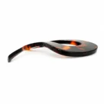 Wavy-Prong Hair Fork 11cm | Tortoiseshell & Leopard Acetate - 6